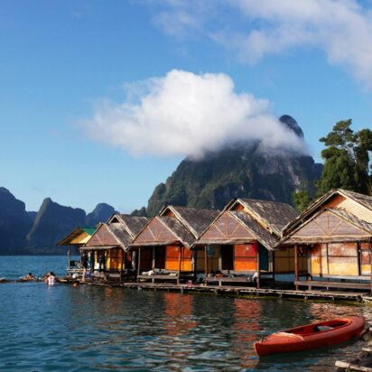 แพนางไพร แพอุทยานเขื่อนเชี่ยวหลาน แพอุทยานเขื่อนเชี่ยวหลาน