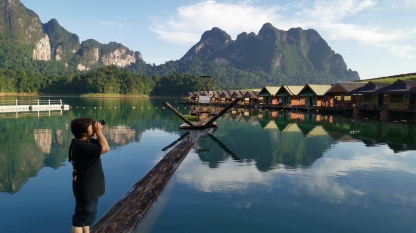 วิวสวย ๆ ที่แพคลองคะ วิวสวย ๆ ที่แพคลองคะ
